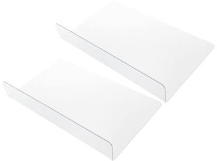 Alipis 2 Stück Badewannen Spritzschutz PVC Transparent Wassersperre Eckschutz Einfache Montage Ohne Werkzeug