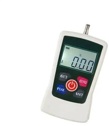 GKSNCJSMF Misuratore di Forza di trazione Digitale F-300 con Display LCD Dinamometro Elettrico Portatile per Laboratorio di Fisica Meccanica Basso Errore, Alta sensibilità (5N)