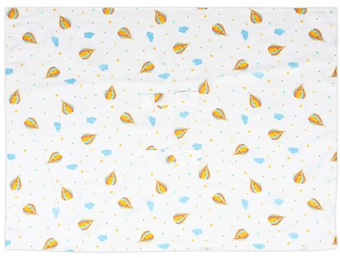Housse de Protection pour Poussette Bébé en Coton Respirant Anti-uv
