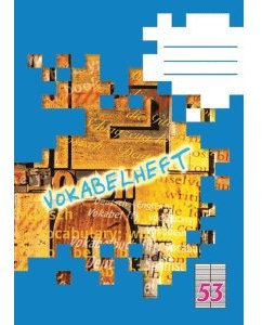 10 x Landre Vokabelheft A5 32 Blatt 80 g/qm liniert 2-spaltig