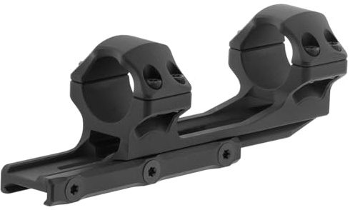 UTG Unisex Utg Accusync 1 profil fuld 50 mm offset ringbeslag Intergralmontage, Schwarz, Einheitsgröße EU