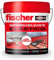 fischer - Pintura Impermeabilizante con Fibras | Resistente al Agua y Exteriores | Protección Elástica y Antideslizante | Ideal para Terrazasy Techos | 4L (Cubo 5kg) | Terracota