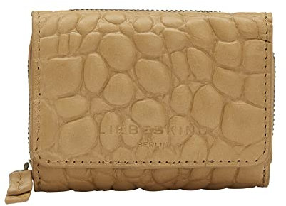 LIEBESKIND Berlin Croco Pablita Portemonnaie, Medium (HxBxT 8.5cm x 11cm x 2.5cm), Vintage Linen
