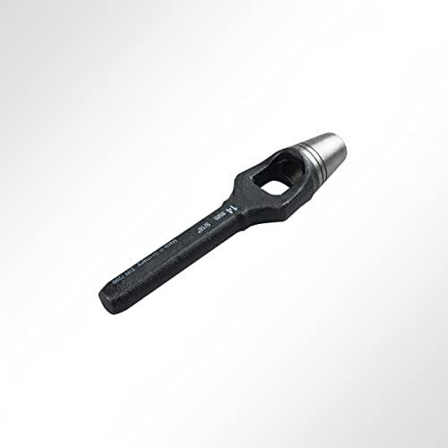 LYSEL® Locheisen für Rundösen, (D) 12mm in grau (1 Stück)