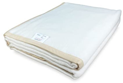 Tex family Coperta Leggera Primaverile Estiva in Pura Lana Matrimoniale 2 PIAZZE Harmony Tencel Naturale