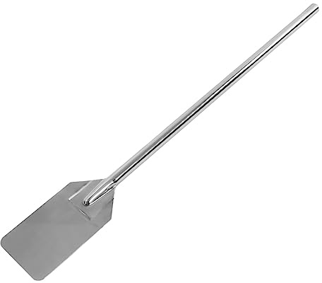 Spatola da a Manico Lungo 92cm in Acciaio Inossidabile per Mescolare Profondo Adatto a Famiglie e Ristoranti Mescolare Sbattere Cottura