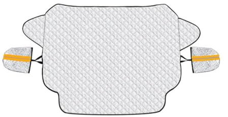 TAKESH Auto Frontscheibenabdeckung Winter, Gegen Schnee EIS Frost Scheibenabdeckung, Windschutzscheibe Abdeckung, für VW Multivan T6,Without Magnets-S