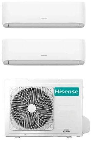 Climatizzatore Inverter Hisense Hi Comfort Wi-fi Dual Split 12000+12000 Btu 3AMW72U4RJC R-32 A++