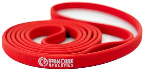 Iron Core Athletics Premium Exercise Bands - Ultra Durable, Non-Slip, Comfort-Edge Resistance - Tested Over 30K Pulls - Three