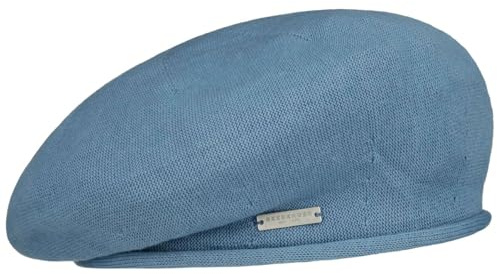 Seeberger Rollrand Baskenmütze Damenmütze Sommermütze Mütze Baske Damenbaske Damen/Kinder - Indoormütze Sommer Frühling-Sommer