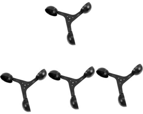 POPETPOP 4stücke Windgeschwindigkeitsmesser Cup Anemometer Für Präzise Windmessung Für Meteorologische Anwendungen Und Wetterbeobachtungen Ohne Basis