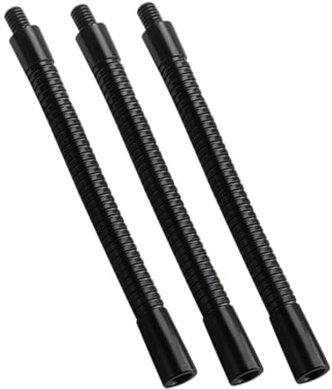 TOYANDONA 3pcs Bendable Metal Hose for Microphone Desk Stand Mic Stand Accessories Extension Rod for Desk Mic and Phone Bracket