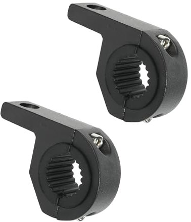 Flaconi Support Montage pour Moto,0.7”x1.3” Support de Montage de Lumière Travail,Support de Montage,Support Montage Lumière,Pince de Tube de Barre Fixation Pour Tout-Terrain Camion Voiture Moto