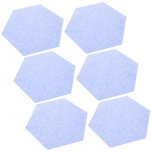 Artibetter 6stücke Sechseck Pinnwandfliesen Selbstklebend Für Wandcoration Wohnzimmer Schlafzimmer Büro Memo Board Aufkleber Ohne Werkzeug Einfach Anzuwenden