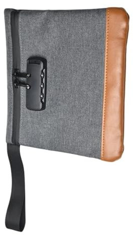 Tasche mit Karbonfutter, geruchsdicht, tragbar, sicher, Reisetasche, für Bargeld, Diebstahlschutz