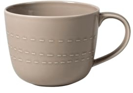 like. by Villeroy und Boch it's my moment Tasse, 480 ml, Premium Porzellan, Braun