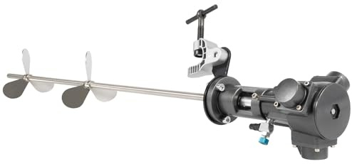 Rührwerk Betonrührer 1/2HP, 50-2000 U/min Betonmischer, Spiralstange 88cm, 50 Gal 200L Farb-Mörtelrührer Betonrührer für Farbe, Putz & Estrich