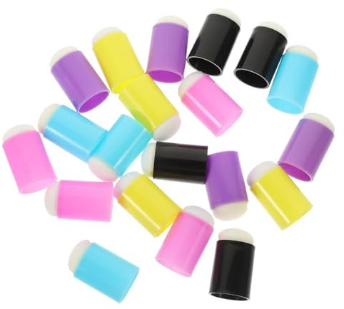 TEHAUX 20St Tusche zum Mischen von Tinte Fingerschwamm zeichnen multifunktionswerkzeug Schwämme Haushaltsmalerei Dauber Fingerschwamm Dauber Graffiti Zeichenwerkzeug Karte