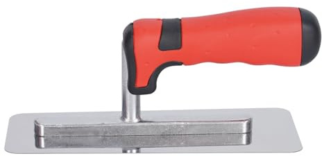 Cazzuola per intonacatura per pareti e pavimenti, finitura in acciaio inox