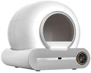 Automatic Litter Box, Smart Automatic Self-Cleaning Cat Litter Box Plastic Sandbox Toilet For Multiple Cats