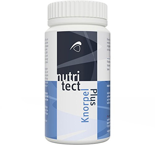 nutritect KnorpelPlus - Förderung der Regeneration deiner Gelenke und des Knorpelaufbaus | Mit Glucosamin und Vitamin E | Hergestellt in Bayern