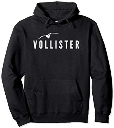 VOLLISTER lustiges Design für Malle Party Bier Saufen Pullover Hoodie