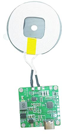 Gikfun 20W Qi Modulo Caricatore Senza Fili Bobina Auto Ricarica Veloce FAI DA TE Caricabatterie Parti Universale Ttpe-C Interfaccia EK1984