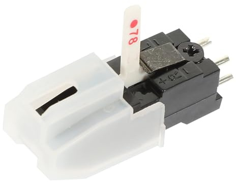 ibasenice Puntina Colore Casuale Forma Multistrato per Giradischi Bianco in ABS e Garantisce Separazione Audio Eccellente Riduce L'usura dei Vinili per Giradischi e Piatto Girevole