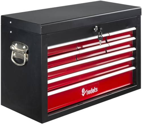 SIO Cofre de Herramientas 9 Cajones con Cerradura – Caja Metálica Organizador Taller – Sistema de Almacenaje Profesional para Herramientas – Robusto, Seguro y Compacto