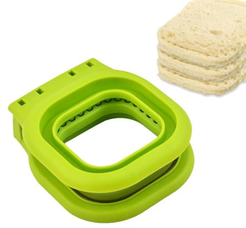 Taglierina per sandwich per bambini, taglierina e sigillatrice per sandwich - Taglierina per stampi per sandwich di pane | Tagliapanini multifunzionali per pranzo, tagliapanini per colazione senza cro