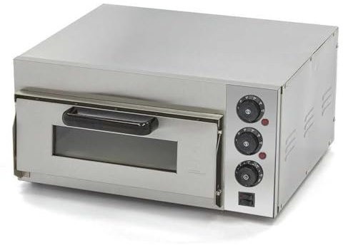 Four Électrique Compact 40 cm – Professionnel en Inox – Cuisson Précise pour Restaurants, Pizzerias et Traiteurs