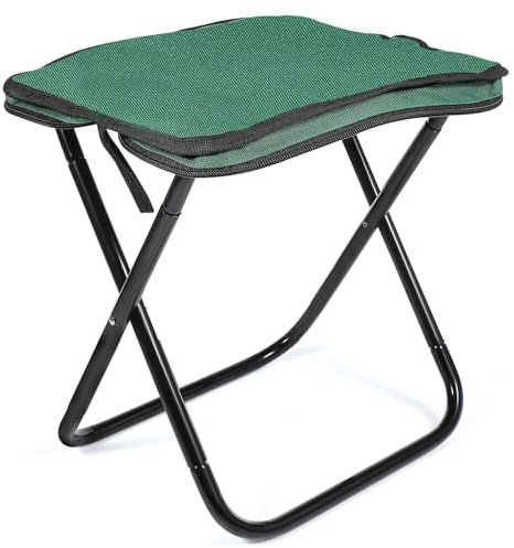 OUNONA Faltbarer Campinghocker Aluminiumlegierung Und Tragbarer Klappstuhl Für Outdoor-aktivitäten Gartenarbeit Angeln Und Platzsparend Und Einfach Zu Bedienen