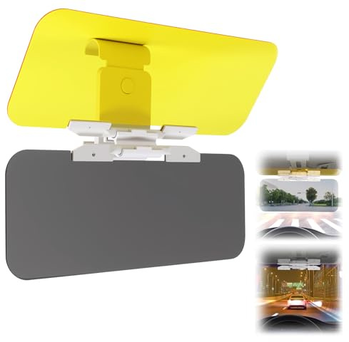 Sun Visor Extension for Car, Adjustable Day And Night Anti Glare Visor | Anti-Glare Visor Extender, Safe Driving and Filtering UV Rays, Car Accessories for Most Models