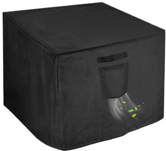 Copertura per Focolare Esterno,Impermeabile per Focolare - Copertura Portatile Quadrata per Giardino Campeggio Cortile Viaggio in Terrazza Balconi Esterni