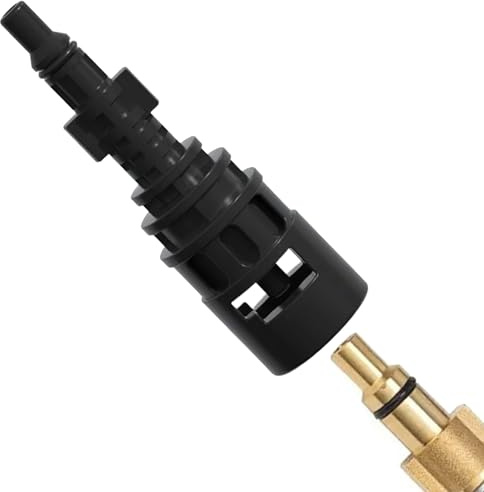 Yuemeuy Adaptador De Manguera Para Hidrolimpiadora - Adaptador De Manguera De Alta Presión Para Limpiadora - Accesorios de Tubería con Conexión Rápida para Riego en Césped Jardín y Patio