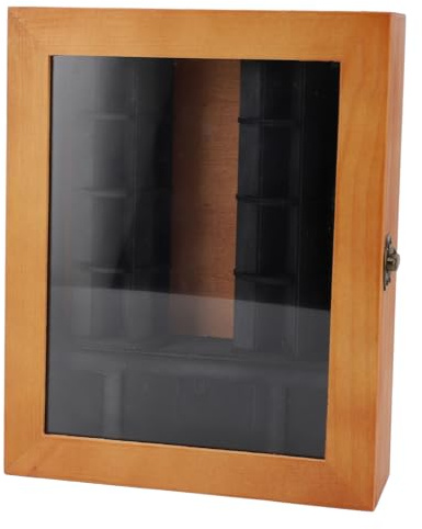 Fdit Étagère Miniature en Bois, Ornement Charmant, Mini-Livre, Présentoir pour Bureaux, Salles D'étude, Décoration de Petite Bibliothèque Fabriquée à la Main