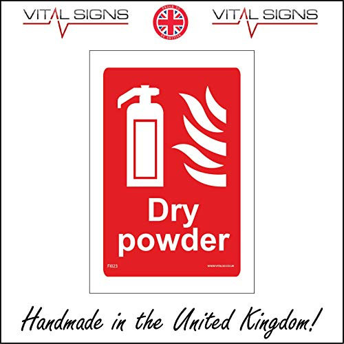 FI023 Dry Powder Fire Extinguisher Sign Hydrant in case of Emergency Sound Alarm 400mm x 600mm 5mm Heavy Duty Foamex Foamboard