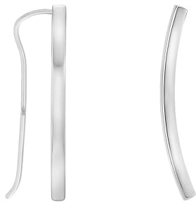SOFIA MILANI - Damen Ohrringe 925 Silber - Bogen Design