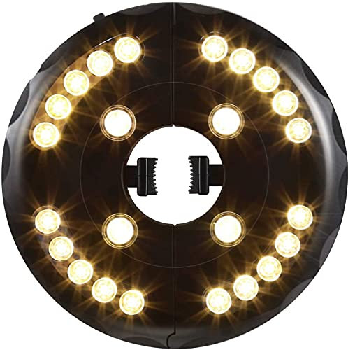 Lampada Ombrellone da Giardino Luci per Ombrelloni Ombrello a LED Luci USB ricaricabile Cordless Patio Ombrellone Ombrellone Palo Luce per giardino Ombrelloni da giardino Tende da campeggio o illumina