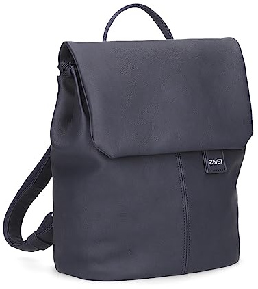 Zwei Damen City-Rucksack Mademoiselle.M MR8 4 Liter weiches Kunstleder, Magnet-Verschlussklappe, Hauptfach mit Reißverschluss, gepolstertes Trennfach für Tablet, Rückenpolsterung (nubuk-ink)