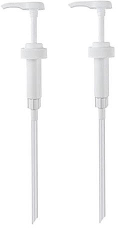 Alipis 2pcs Drink Squeezer Long Tube Bottle Pump for Shampoo Beverage Nozzle Dispenser Home Use