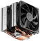 upHere gaming Dissipatore CPU ad Alte Prestazioni, 6 Tubi di Calore e Raffreddatore ad Aria a Torre Doppia, Ventola PWM 2x120mm, Compatibile Intel LGA 2011/2066 (X79/X99) e AMD AM4/AM5, D6SEK