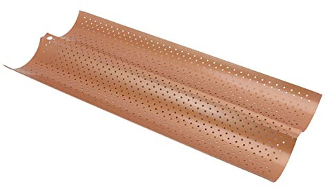 Pssopp Französische Brotform, Perforierte Französische Backform mit Mehreren Schlitzen für Französisches Brot, Italienische Brot-Unterbrötchen