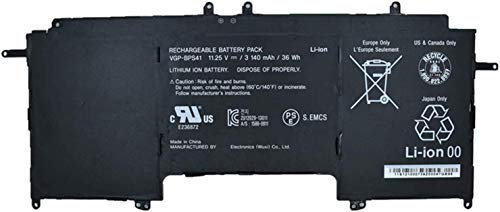 VGP-BPS41 BPS41 Laptop Battery Compatible for Sony Vaio Flip 13 SVF13N SVF13N13CXB SVF13N18SCB SVF13N17SCB SVF13NA1PT(11.25V 36wh 3140mAh)