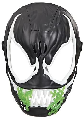 Hasbro Marvel, Spider-Man VenomVersus, maschera di Venom che si illumina al buio, giocattoli a tema supereroi - versione inglese