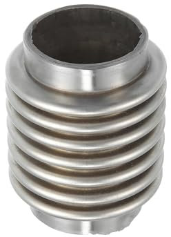 Auto Auspuffrohr 38mm/45mm/50mm/60mm Auto Auspuff Flexible Rohr Auspuff Flex Anschluss Rohre Faltenbalg Universal Edelstahl Abgasrohr(50.8x57x82mm)