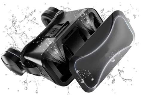 Occhiali VR per bambini, cuffie VR con telecomando | Occhiali Color Vision VR per bambini | Occhiali per realtà virtuale 3D per bambini e adulti, per giochi e video 3D