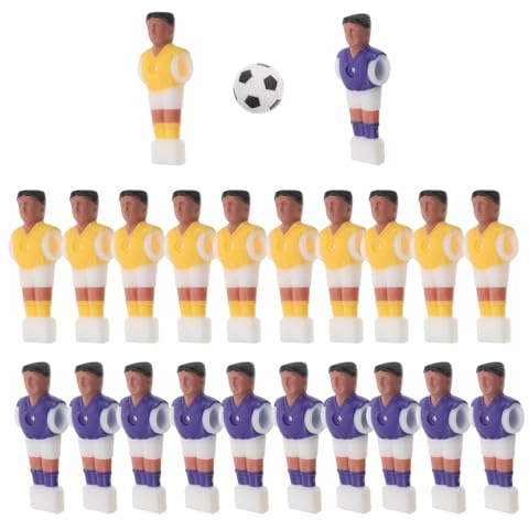 ORFOFE Action Figure Da Calcio Bomboniere Per Giochi Da Tavolo Accessori Per Giochi Da Tavolo Attrezzature Sportive In Miniatura Parti Di Ricambio Per Mini