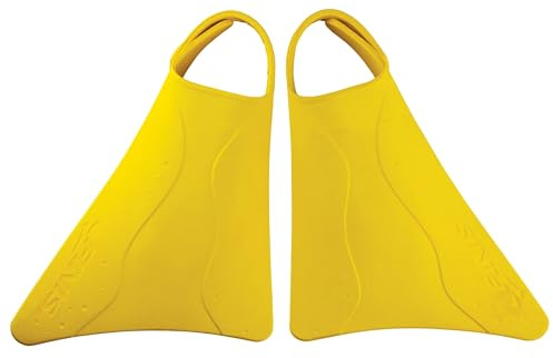 Finis Fishtail 2 Pinna, Unisex Bambini, Giallo, S