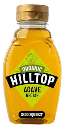Hilltop Agave Nectar - Organic - Squeezy Bottle - 330g
